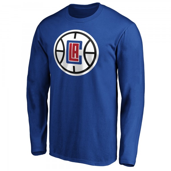 Футболка с длинным рукавом Kawhi Leonard LA Clippers Playmaker Name & Number - Royal