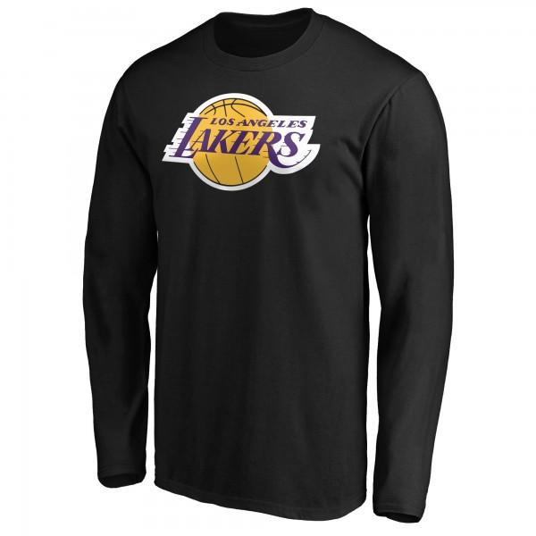 Футболка с длинным рукавом Anthony Davis Los Angeles Lakers Playmaker Name & Number - Black