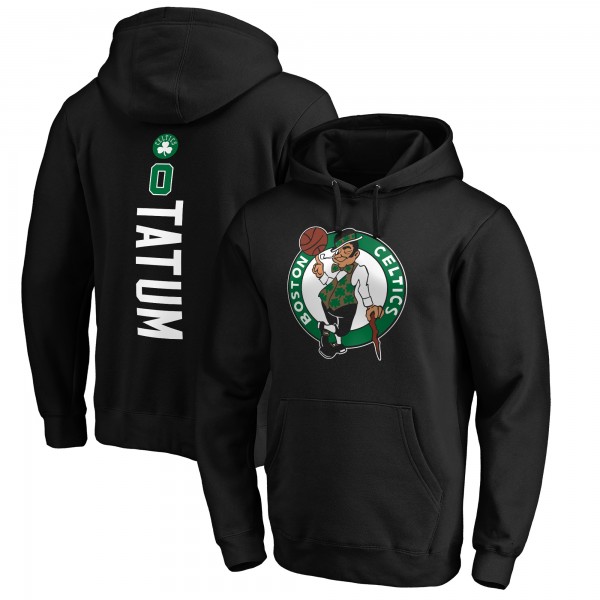 Толстовка Jayson Tatum Boston Celtics Playmaker Name & Number - Black