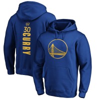 Golden State Warriors Stephen Curry Royal Playmaker Name & Number Pullover Hoodie