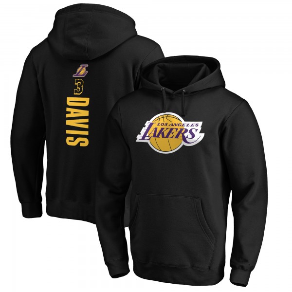 Толстовка Anthony Davis Los Angeles Lakers Playmaker Name & Number - Black