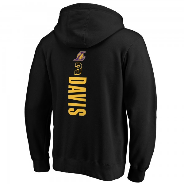Толстовка Anthony Davis Los Angeles Lakers Playmaker Name & Number - Black