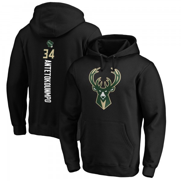 Толстовка Giannis Antetokounmpo Milwaukee Bucks Playmaker - Black