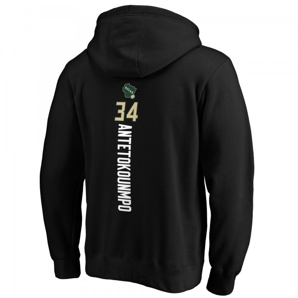 Толстовка Giannis Antetokounmpo Milwaukee Bucks Playmaker - Black