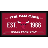 Chicago Bulls Fanatics Authentic Framed 10 x 20 Fan Cave Collage