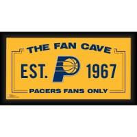 Indiana Pacers Fanatics Authentic Framed 10 x 20 Fan Cave Collage