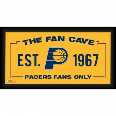 Indiana Pacers Fanatics Authentic Framed 10 x 20 Fan Cave Collage