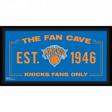 New York Knicks Fanatics Authentic Framed 10 x 20 Fan Cave Collage