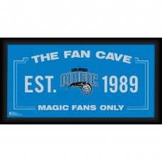 Orlando Magic Fanatics Authentic Framed 10 x 20 Fan Cave Collage