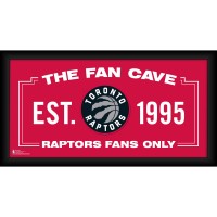 Toronto Raptors Fanatics Authentic Framed 10 x 20 Fan Cave Collage