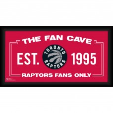 Toronto Raptors Fanatics Authentic Framed 10 x 20 Fan Cave Collage