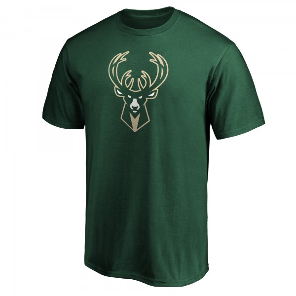 Футболка Giannis Antetokounmpo Milwaukee Bucks Playmaker Name & Number - Hunter Green