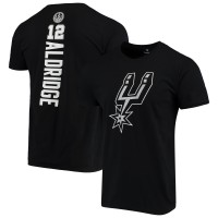 Футболка LaMarcus Aldridge San Antonio Spurs Team Playmaker Name & Number - Black