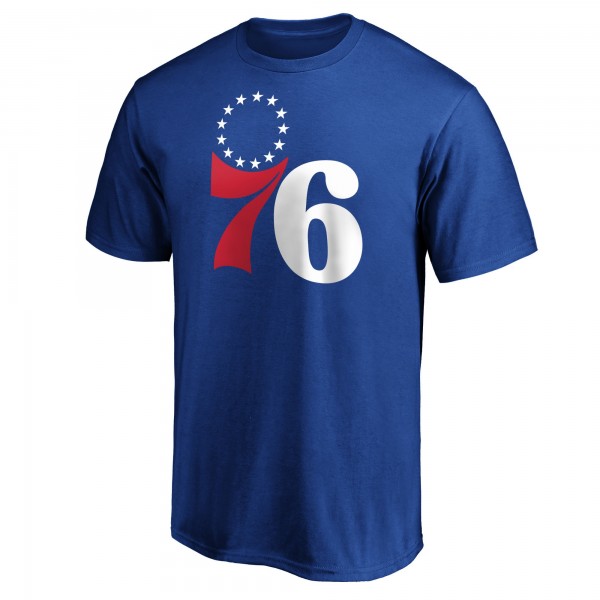 Philadelphia 76ers Fanatics Joel Embiid Royal Playmaker Name & Number T-Shirt