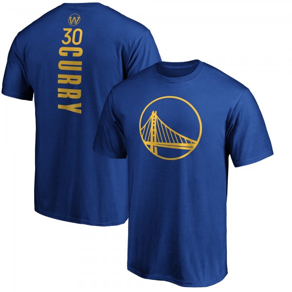 Футболка Stephen Curry Golden State Warriors Team Playmaker Name & Number - Royal