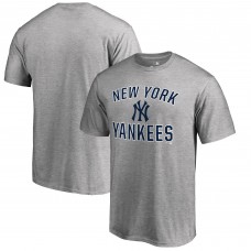 New York Yankees Heather Gray Victory Arch T-Shirt