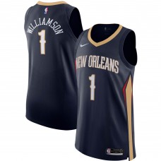 Игровая форма Zion Williamson New Orleans Pelicans Nike Authentic - Icon Edition - Navy