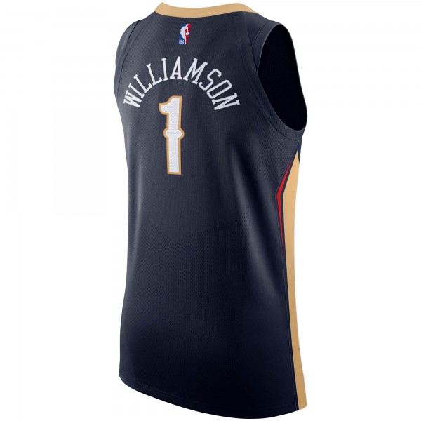 Игровая майка Zion Williamson New Orleans Pelicans Nike Authentic - Icon Edition - Navy - оригинальная джерси НБА