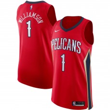 Игровая форма Zion Williamson New Orleans Pelicans Nike Authentic - Statement Edition - Red