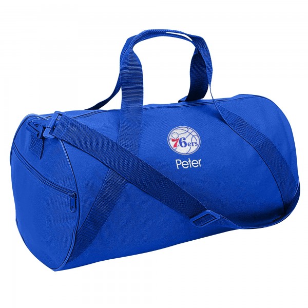 Именная спортивная сумка Philadelphia 76ers - Royal