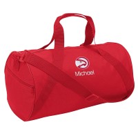 Именная спортивная сумка Atlanta Hawks - Red