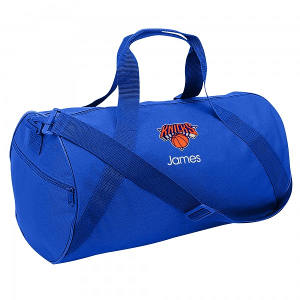 Именная спортивная сумка New York Knicks - Blue