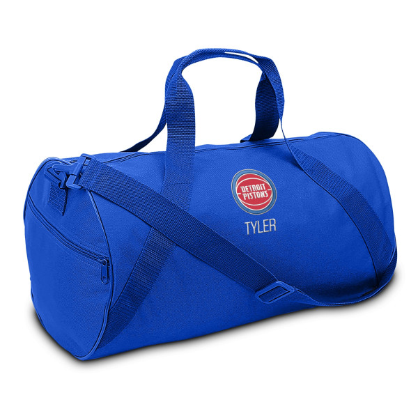 Именная спортивная сумка Detroit Pistons - Blue