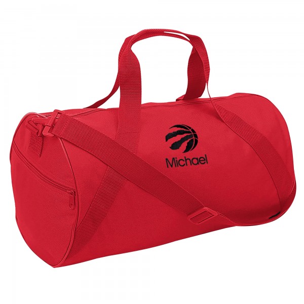 Именная спортивная сумка Toronto Raptors - Red