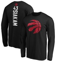 Футболка с длинным рукавом Pascal Siakam Toronto Raptors Team Playmaker Name & Number - Black