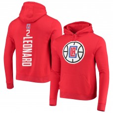 Толстовка с капюшоном Kawhi Leonard LA Clippers Team - Red