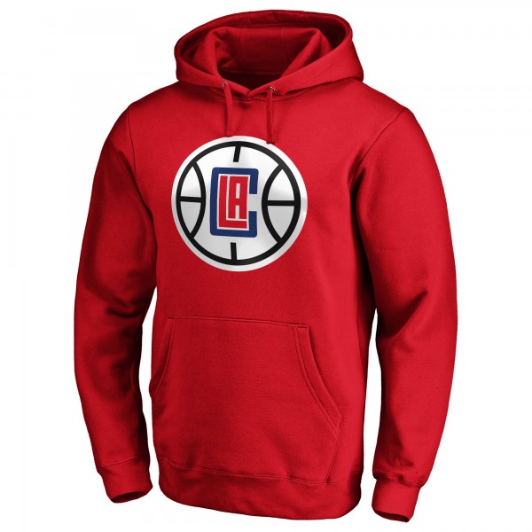 Толстовка с капюшоном Paul George LA Clippers Team - Red - фирменная одежда NBA