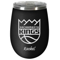 Именной бокал для путешествий Sacramento Kings 12oz. Stealth Wine - Black