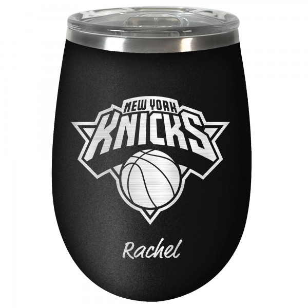 Именной бокал для путешествий New York Knicks 12oz. Stealth Wine - Black
