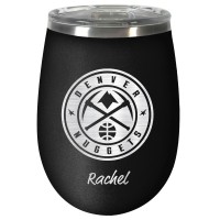 Именной бокал для путешествий Denver Nuggets 12oz. Stealth Wine - Black