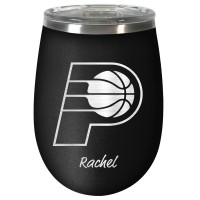 Indiana Pacers 12oz. Personalized Stealth Wine Travel Tumbler - Black