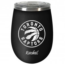 Именной бокал для путешествий Toronto Raptors 12oz. Stealth Wine - Black
