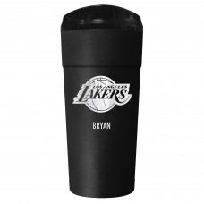 Los Angeles Lakers 24oz. Personalized Stealth Travel Tumbler - Black
