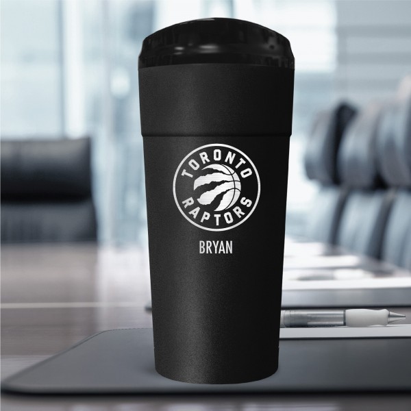 Именной стакан Toronto Raptors 24oz. Stealth Travel - Black
