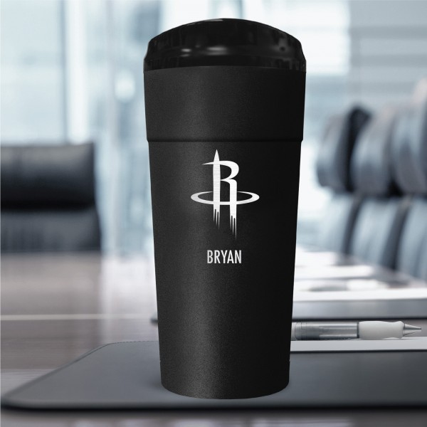 Именной стакан Houston Rockets 24oz. Stealth Travel - Black
