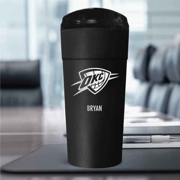 Именной стакан Oklahoma City Thunder 24oz. Stealth Travel - Black