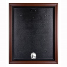Golden State Warriors Fanatics Authentic Brown Framed (2019-Present) Team Logo Jersey Display Case