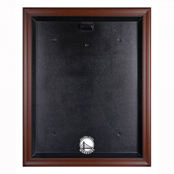 Golden State Warriors Fanatics Authentic Brown Framed (2019-Present) Team Logo Jersey Display Case