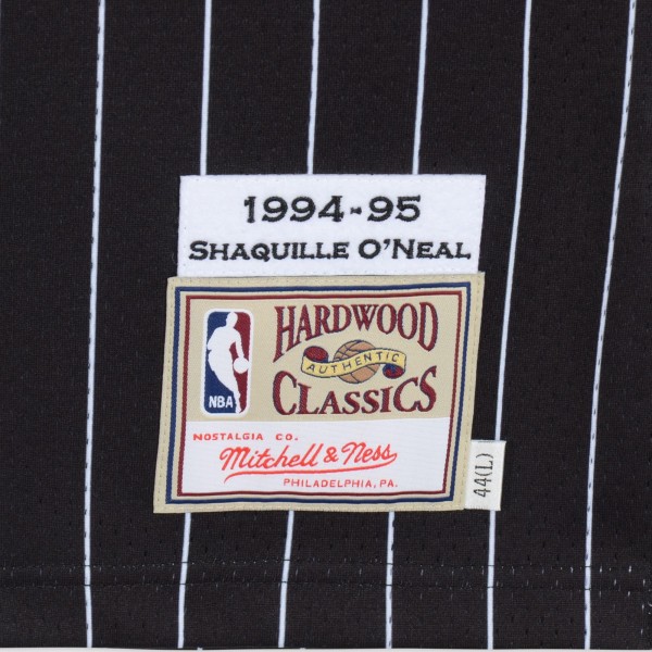 Игровая джерси Autographed Orlando Magic Shaquille ONeal Fanatics Authentic Black Mitchell & Ness Authentic
