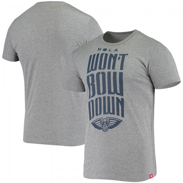 Футболка New Orleans Pelicans Sportiqe Won't Bow Down Comfy - Gray