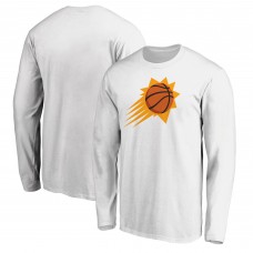 Футболка с длинным рукавом Phoenix Suns Team Primary Logo - White