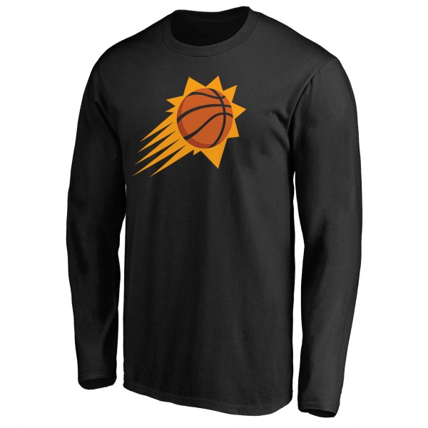 Футболка с длинным рукавом Phoenix Suns Team Primary Logo - Black