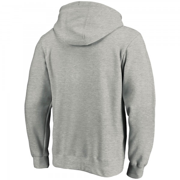 Толстовка с капюшоном New Orleans Pelicans Team Primary Logo - Heathered Gray - фирменная одежда NBA