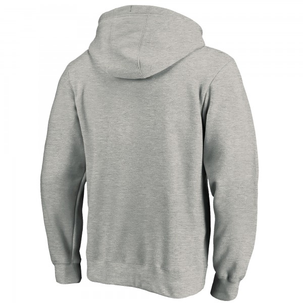 Толстовка с капюшоном Phoenix Suns Team Primary Logo - Heathered Gray - фирменная одежда NBA