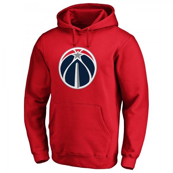 Толстовка с капюшоном Washington Wizards Primary Team Logo - Red - фирменная одежда NBA
