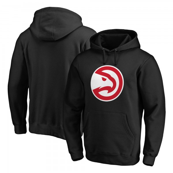 Толстовка с капюшоном Atlanta Hawks Primary Team Logo - Black - фирменная одежда NBA